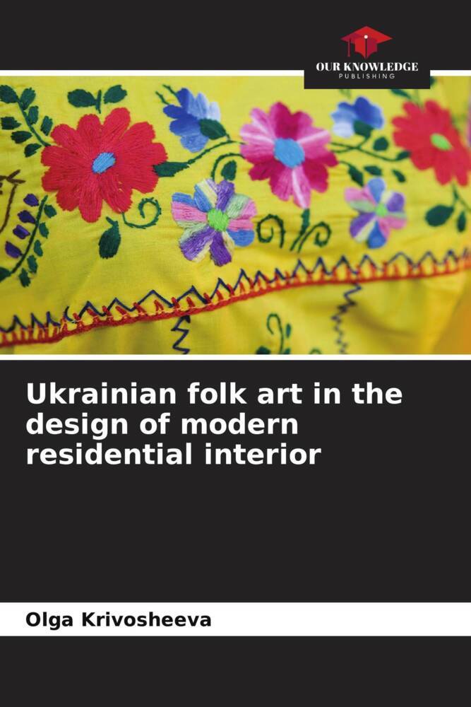 Ukrainian folk art in the  of modern residential interior
