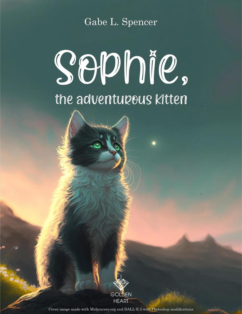 Sophie the adventurous kitten.