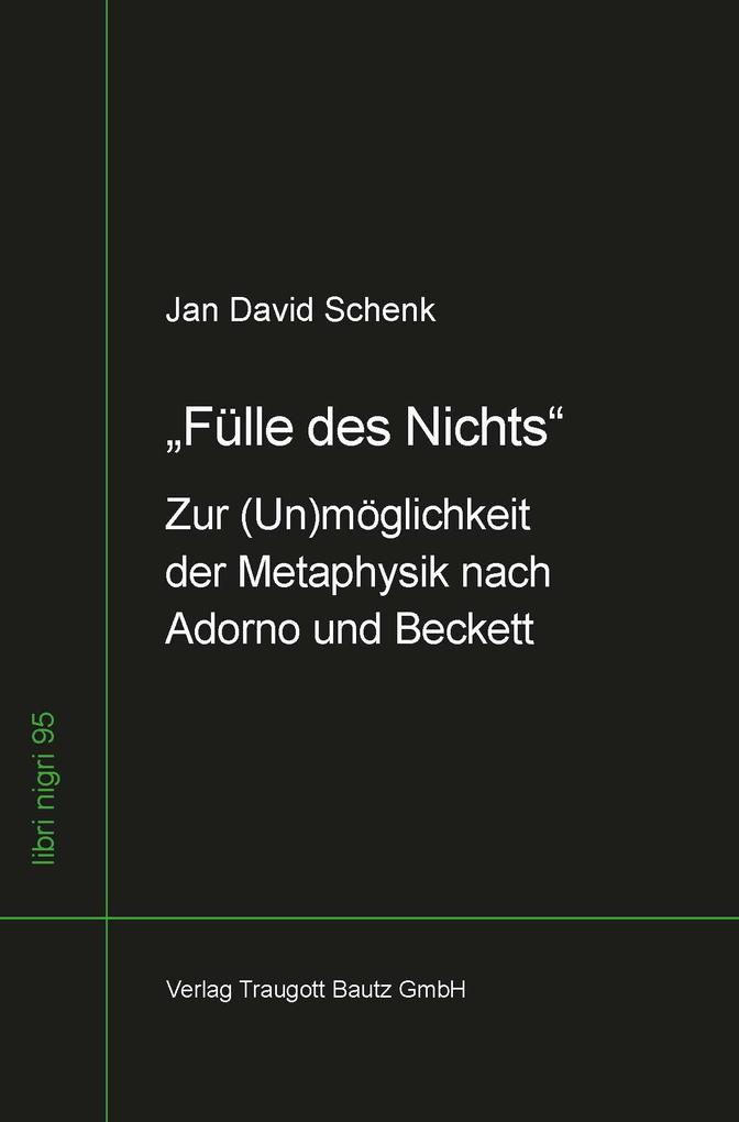 'Fülle des Nichts'