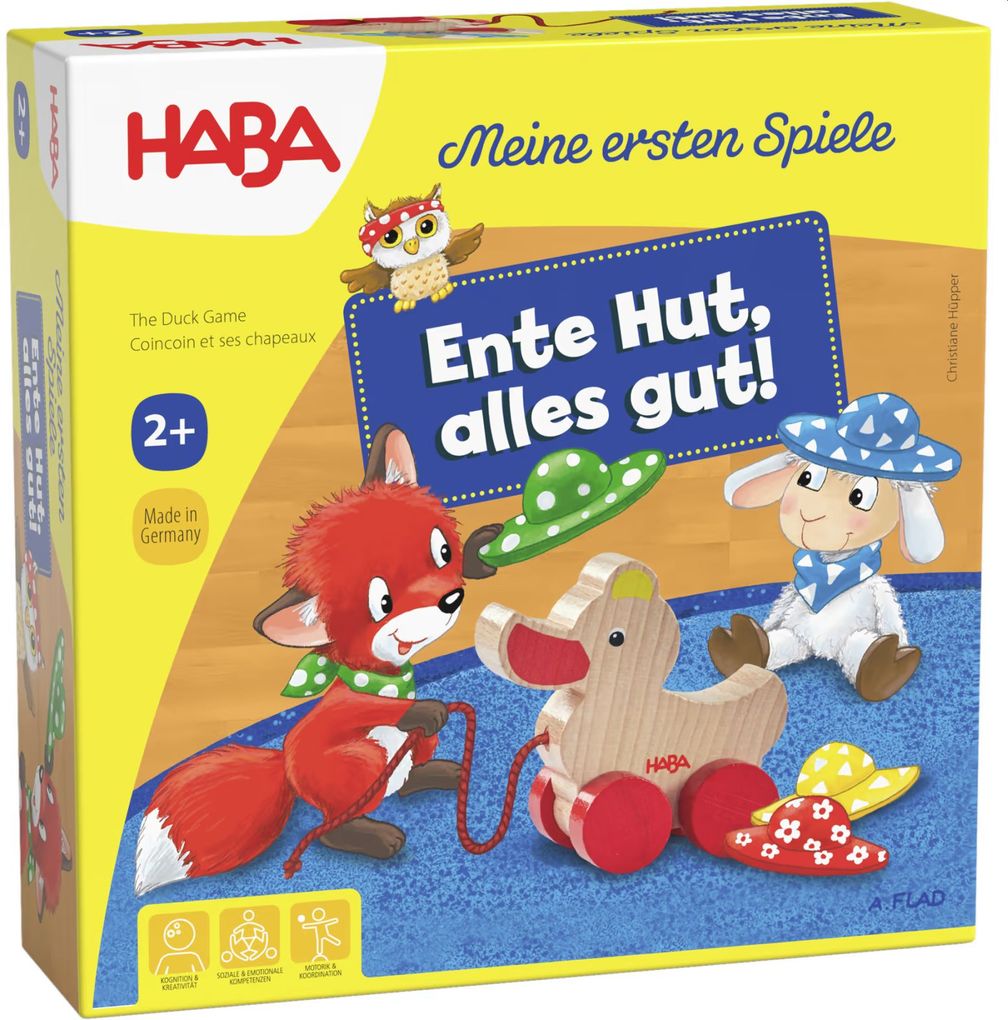 HABA - Meine ersten Spiele - Ente Hut alles gut!