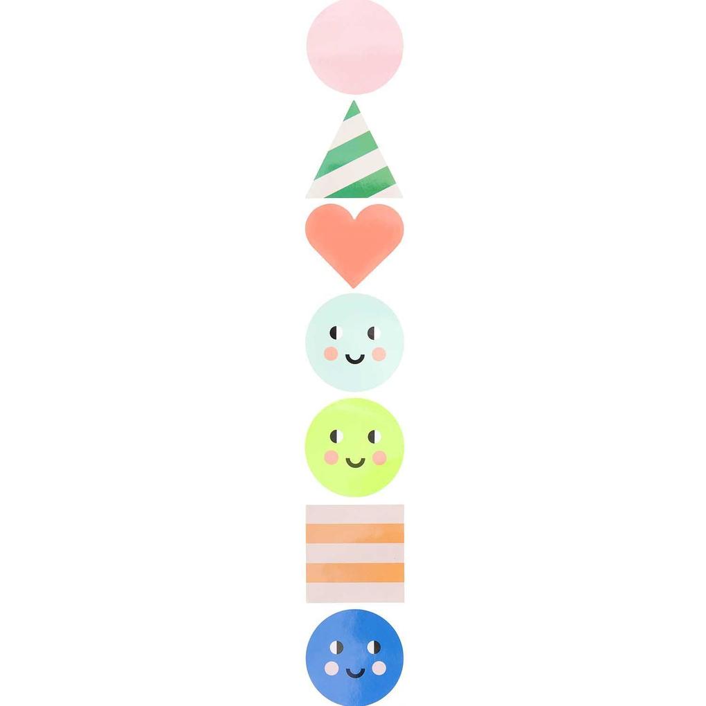 Sticker Happy Birthday Formen FSC MIX