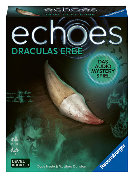 Ravensburger 22360 echoes Draculas Erbe - Audio Mystery Spiel ab 14 Jahren Erlebnis-Spiel