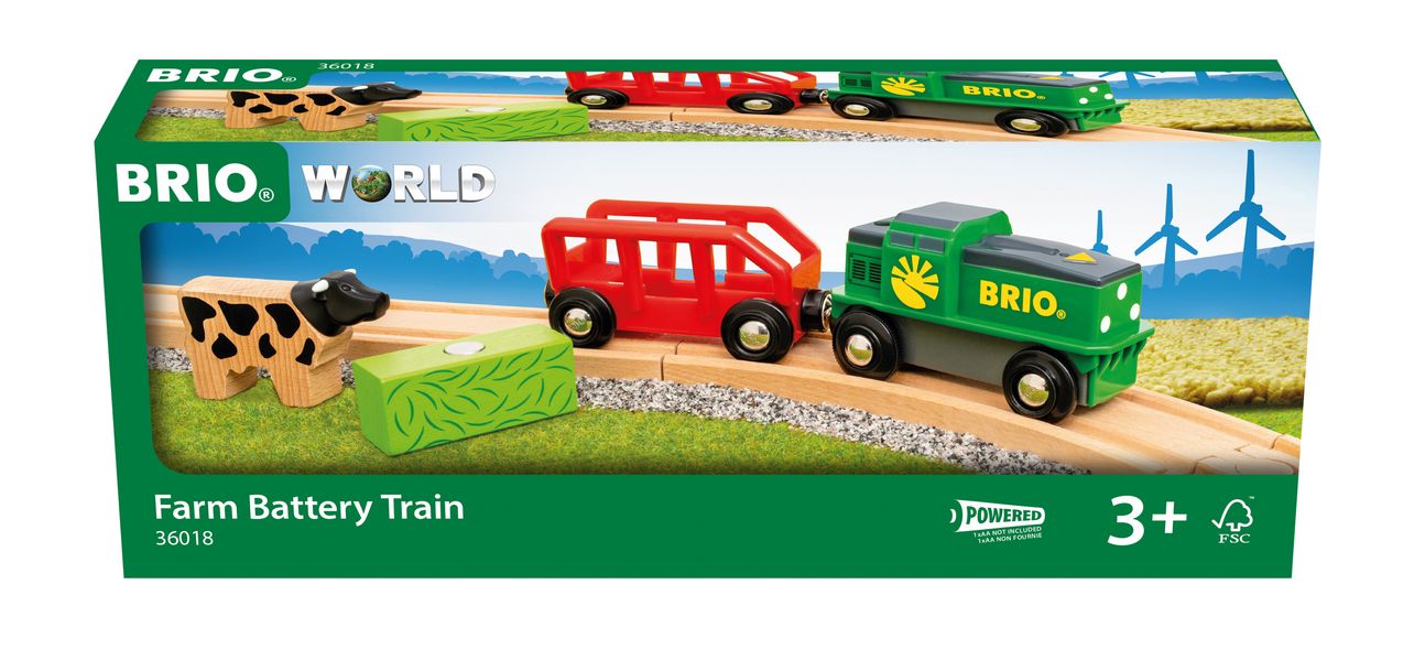 Brio World - Farm Battery Train