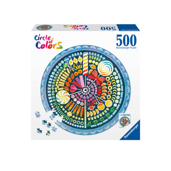 Ravensburger - Circle of Colors Candy 500 Teile