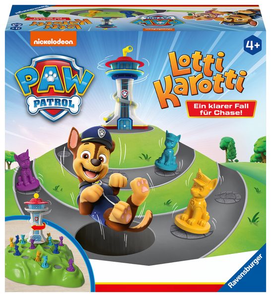 Ravensburger PAW Patrol Lotti Karotti Brettspiel ab 4 Jahren 2-4 Spieler 20 min