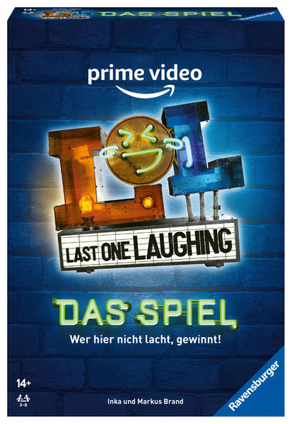 Ravensburger 27524 - Last One Laughing - Das Partyspiel zur Amazon Prime Video Show für 3-8 Spieler ab 14 Jahren