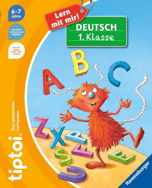 tiptoi Lernbuch Lern mit mir! Deutsch 1. Klasse