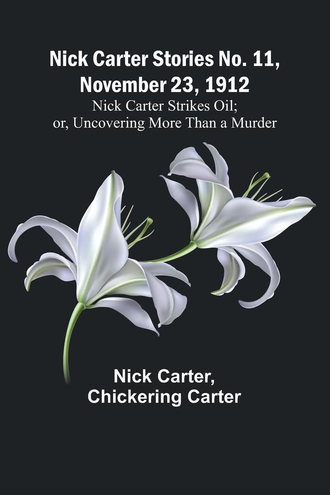 Nick Carter Stories No. 11 November 23 1912