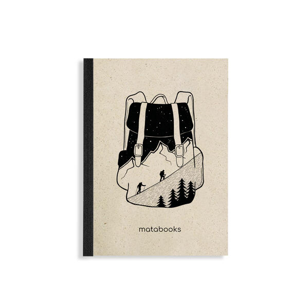 matabooks - Steifbroschur Dahara A6 'Backpack'