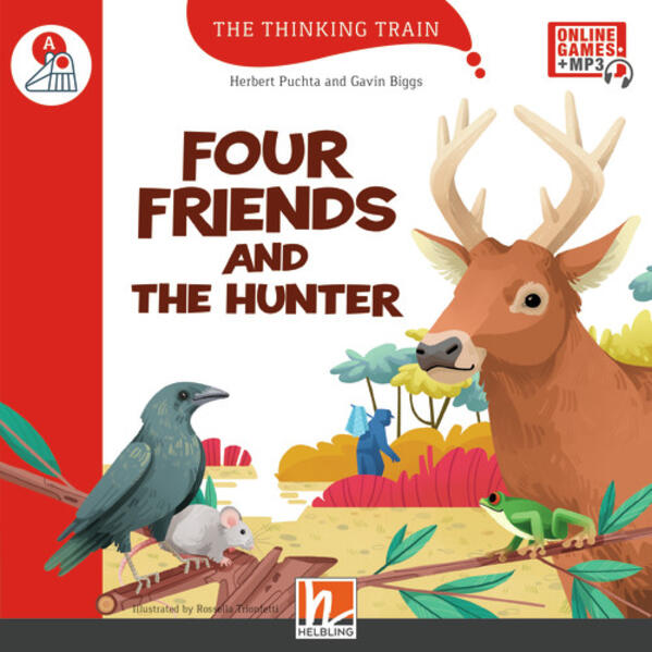 The Thinking Train Level a / Four Friends and the Hunter mit Online-Code
