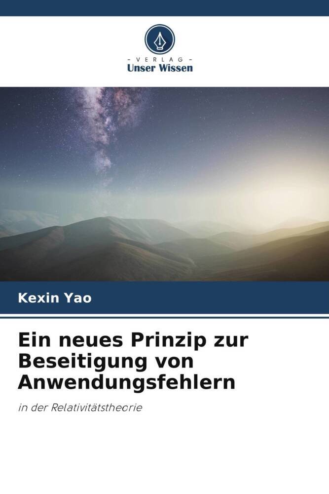 Ein neues Prinzip zur Beseitigung von Anwendungsfehlern