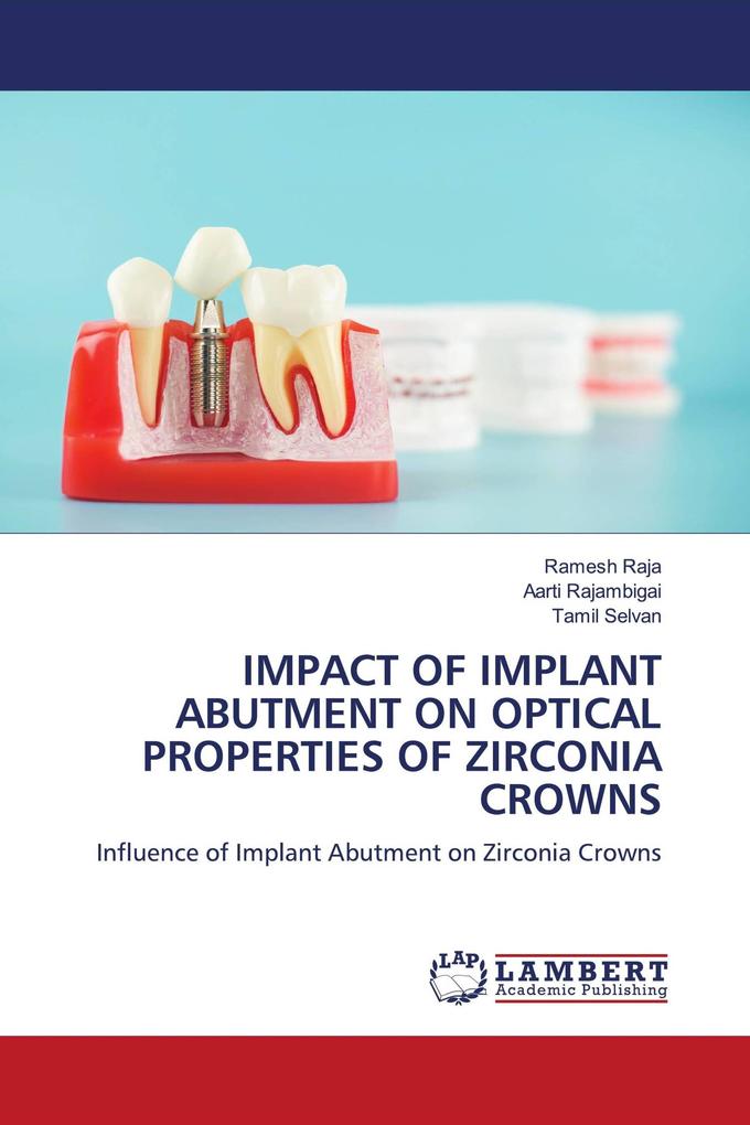 IMPACT OF IMPLANT ABUTMENT ON OPTICAL PROPERTIES OF ZIRCONIA CROWNS