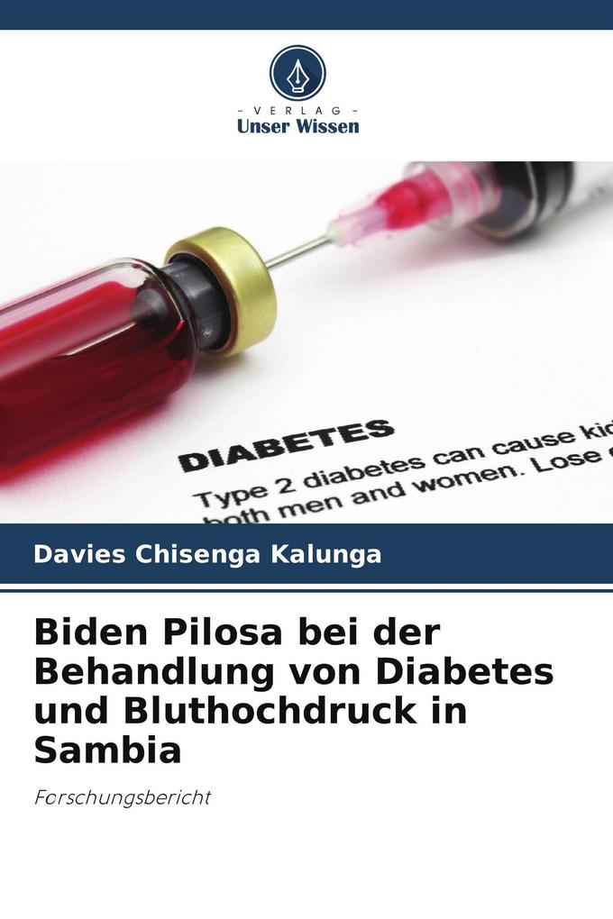 Biden Pilosa bei der Behandlung von Diabetes und Bluthochdruck in Sambia