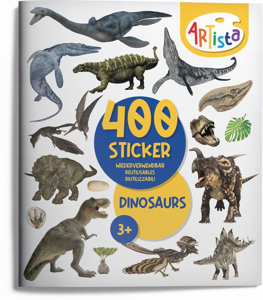 Artista - Stickerbuch Dinosaurier