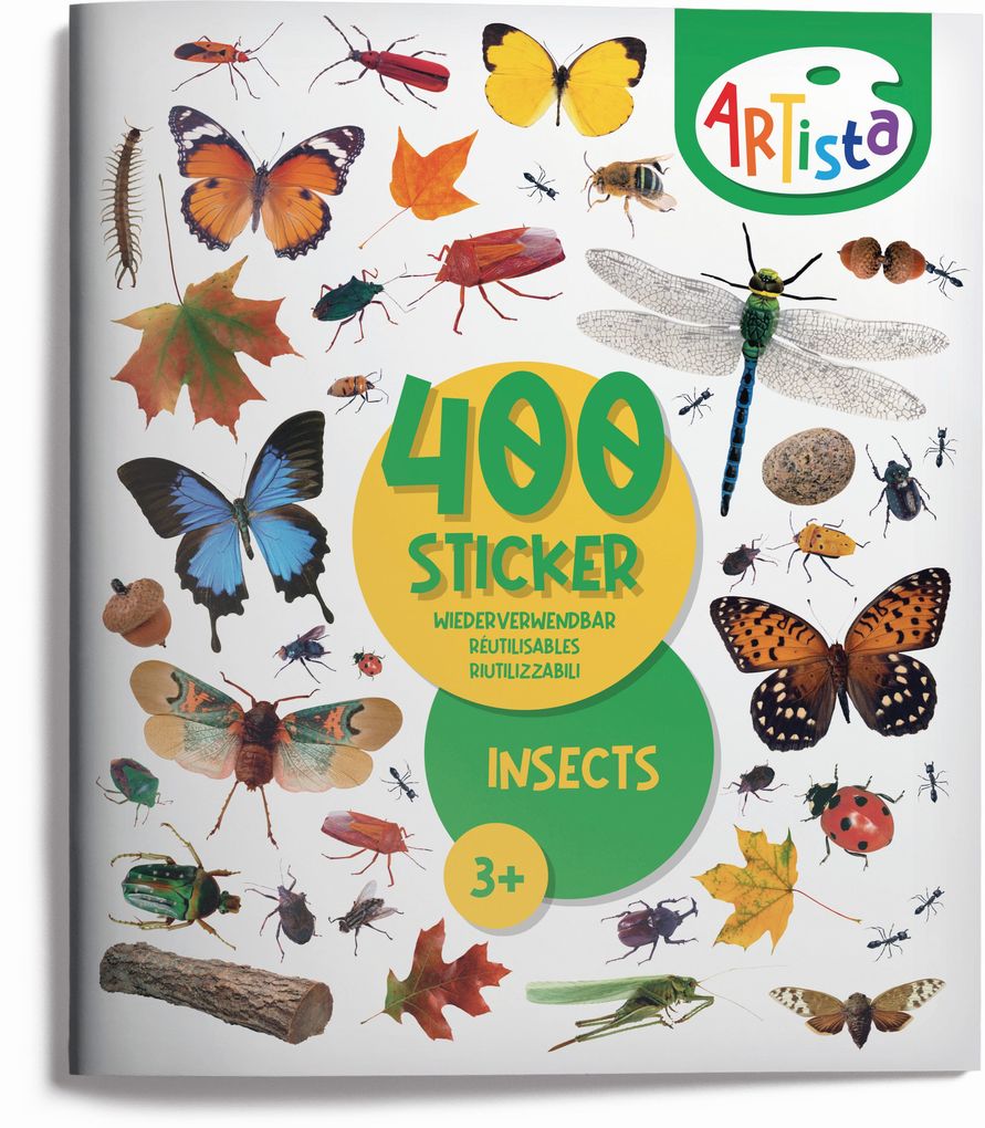 Artista - Stickerbuch Insekten