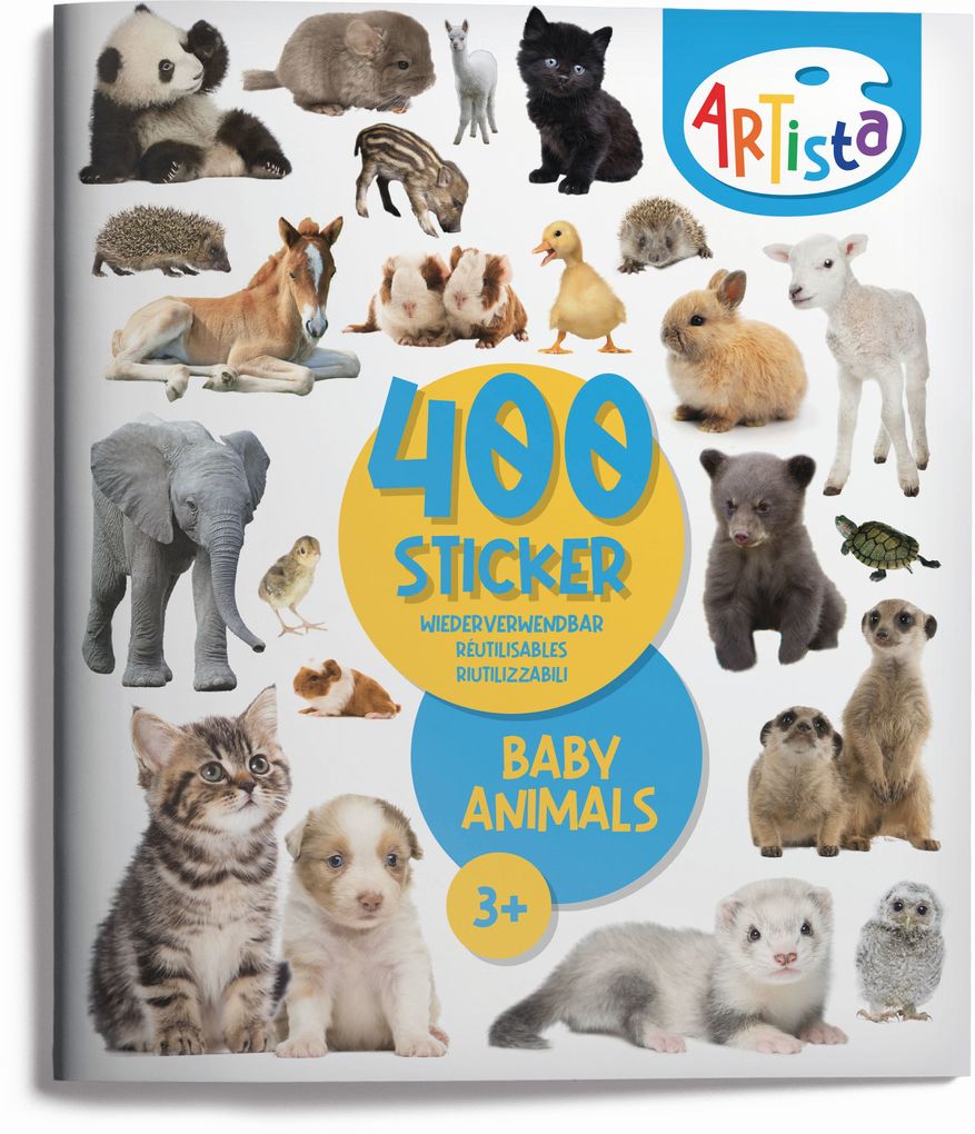 Artista - Stickerbuch Tierbabys