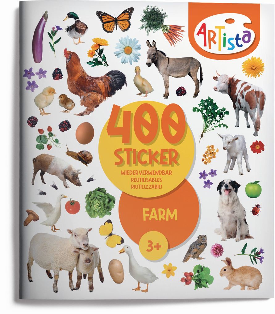 Artista - Stickerbuch Bauernhof