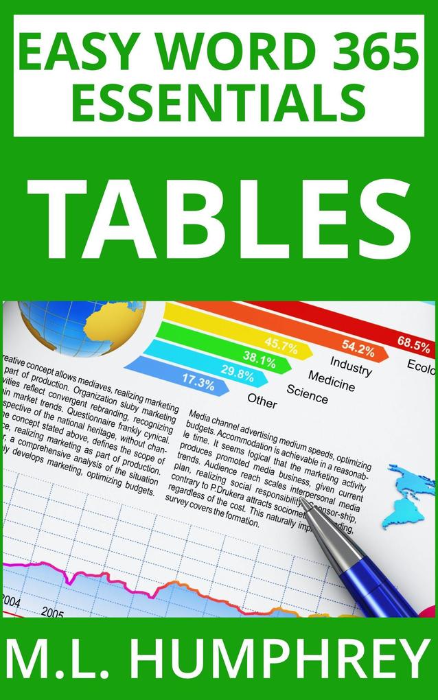 Word 365 Tables (Easy Word 365 Essentials #4)