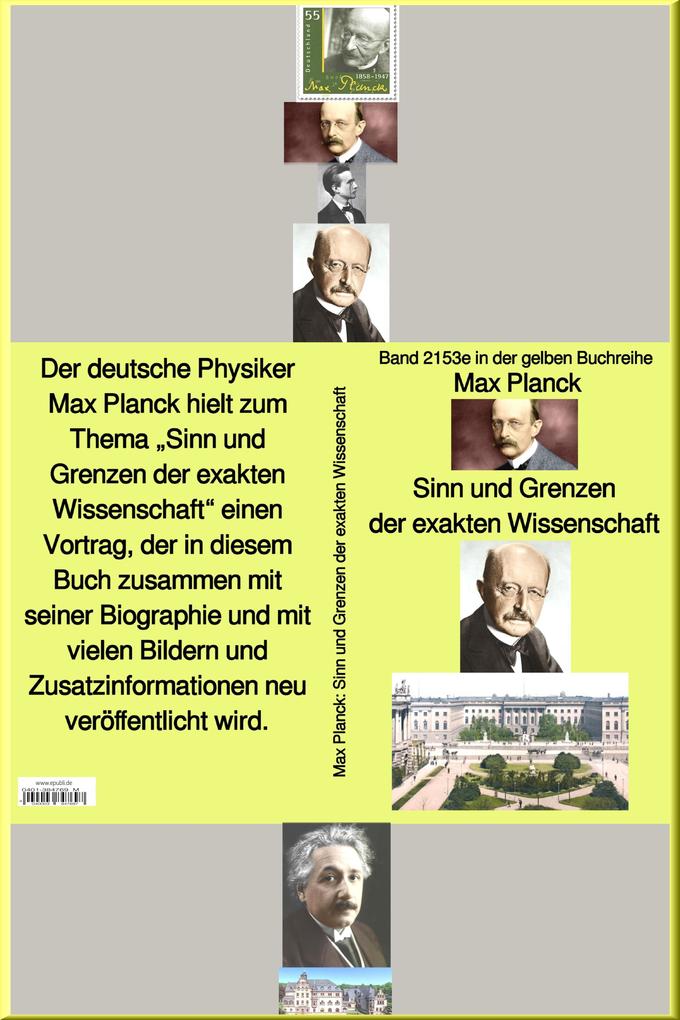 Sinn und Grenzen der exakten Wissenschaft - Band 215 in der gelben Buchreihe - bei Jürgen Ruszkowski
