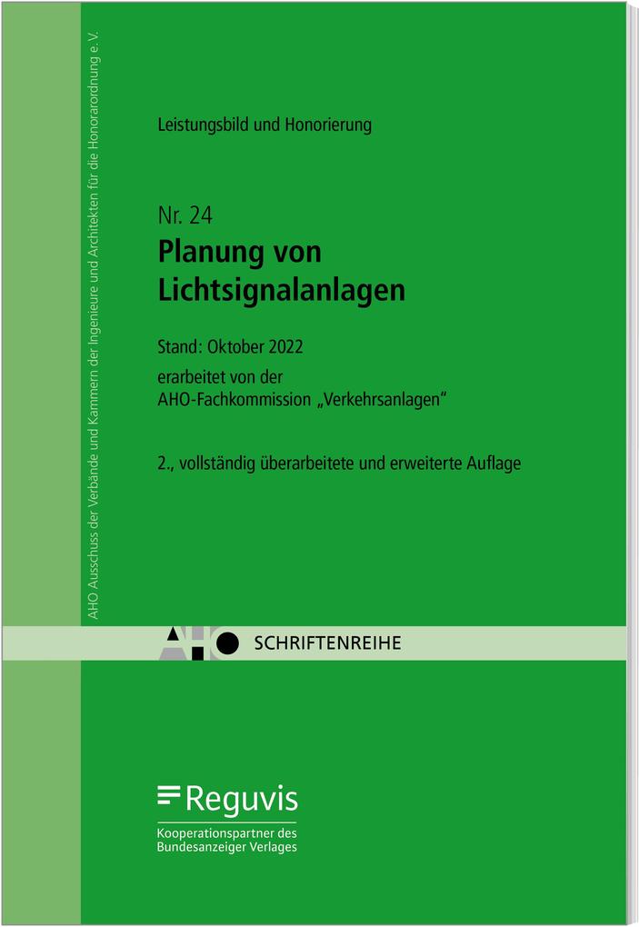 Leistungsbild und Honorierung - Planung von Lichtsignalanlagen