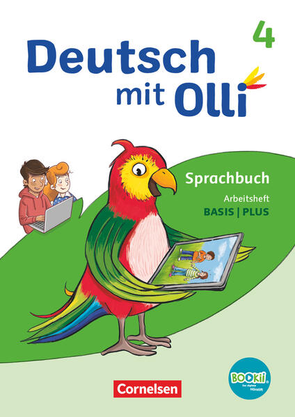 Deutsch mit Olli Sprache 2-4 4. Schuljahr. Arbeitsheft Basis / Plus - Mit BOOKii-Funktion und Testheft