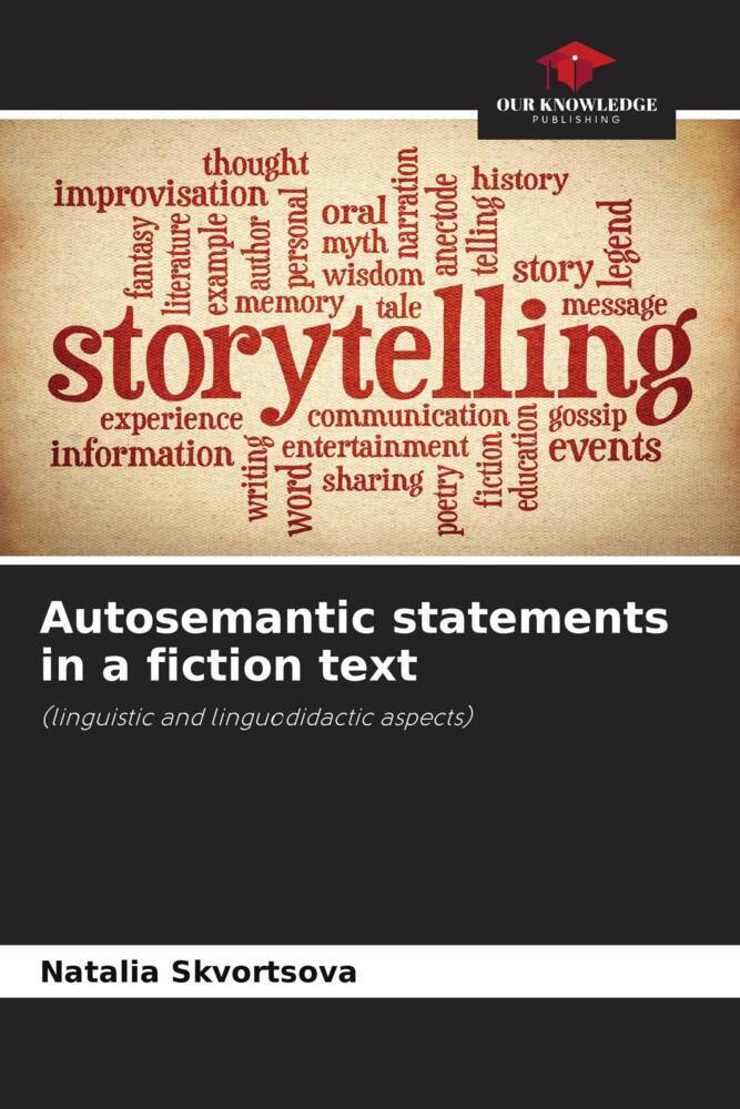 Autosemantic statements in a fiction text