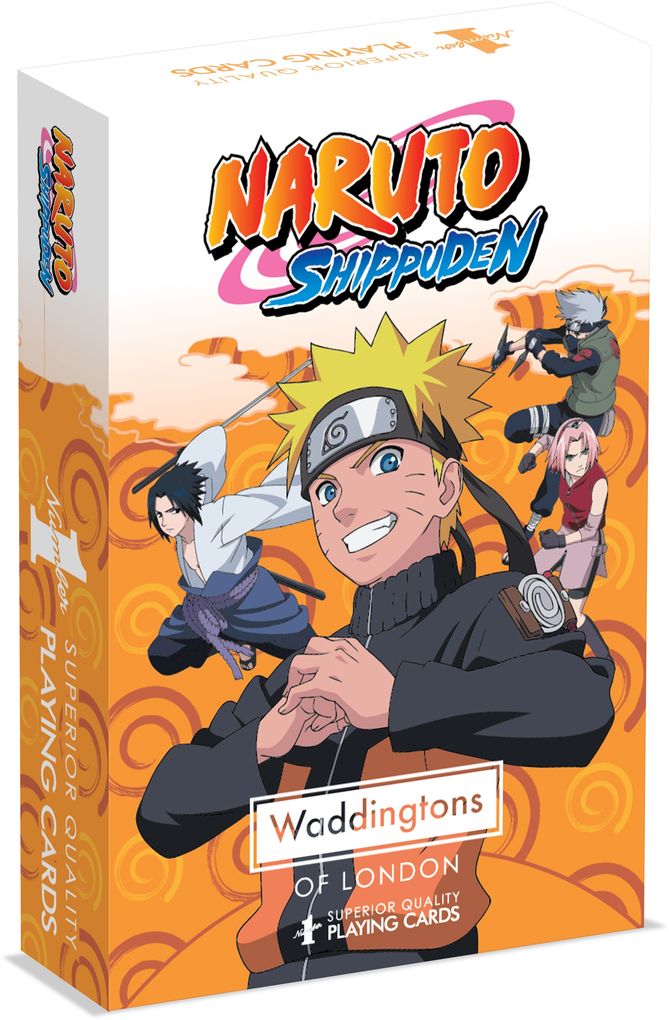 Winning Moves - Number 1 Spielkarten - Naruto