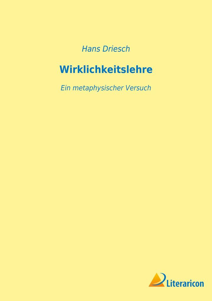 Wirklichkeitslehre