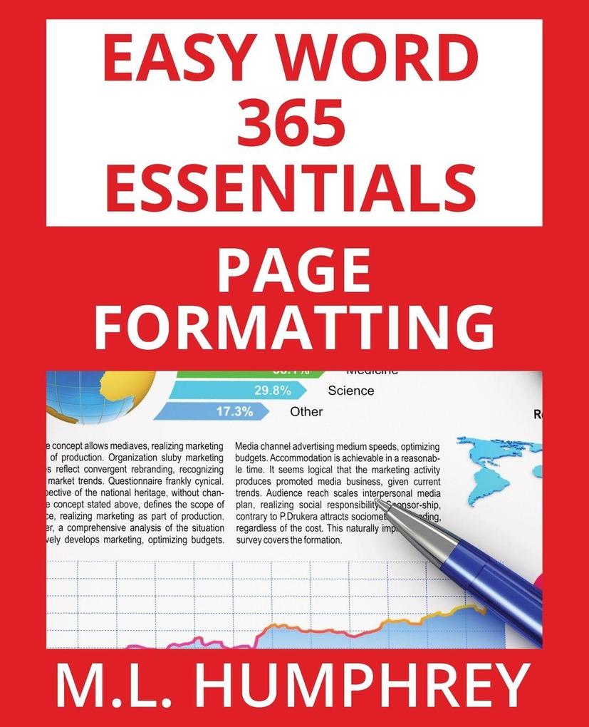 Word 365 Page Formatting