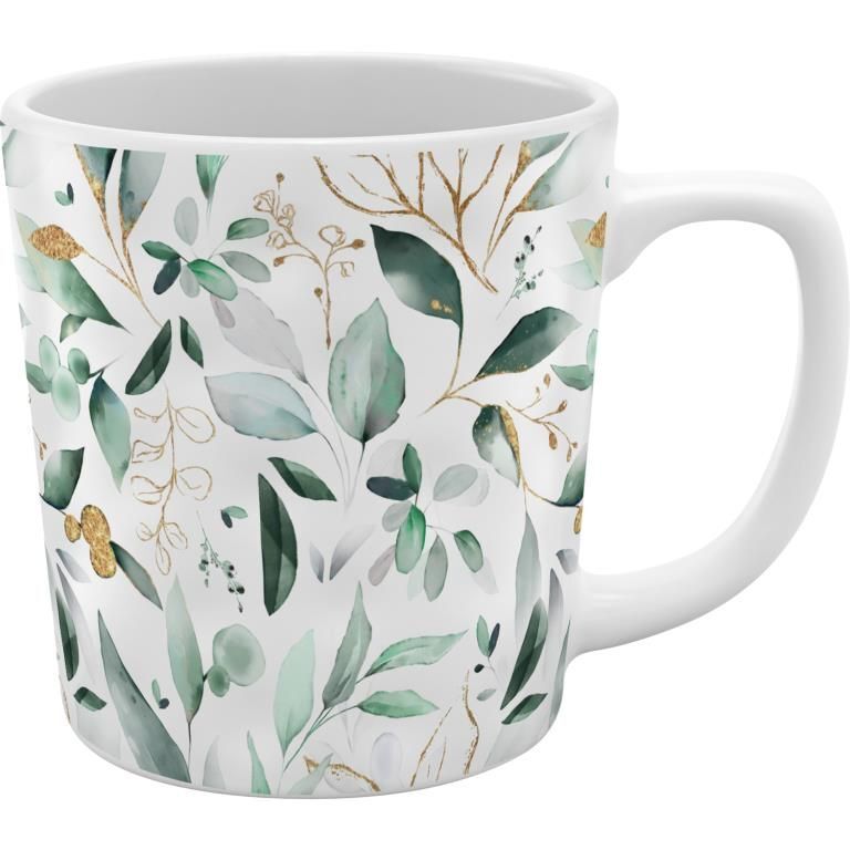 Tasse Struktur Motiv 'Blumen'