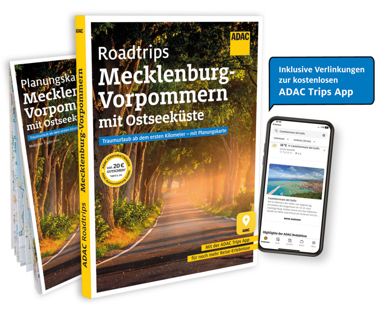 Adac Reiseführer Adac Roadtrips Mecklenburg-Vorpommern Mit Ostseeküste (Mängelexemplar)