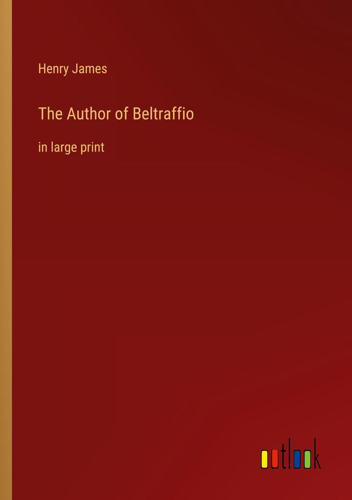 The Author of Beltraffio