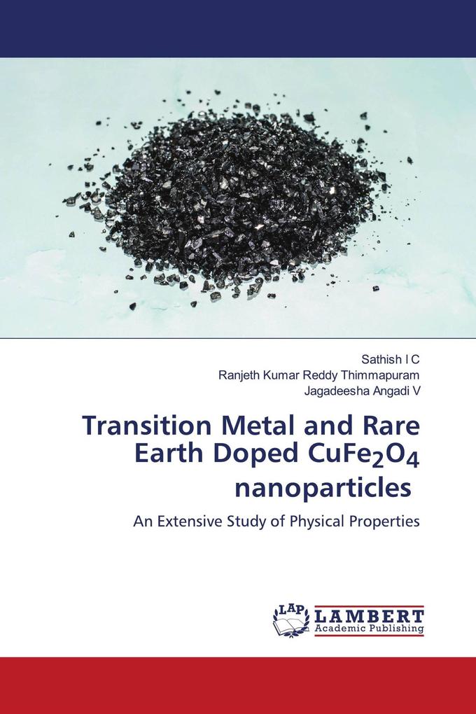 Transition Metal and Rare Earth Doped CuFe2O4 nanoparticles
