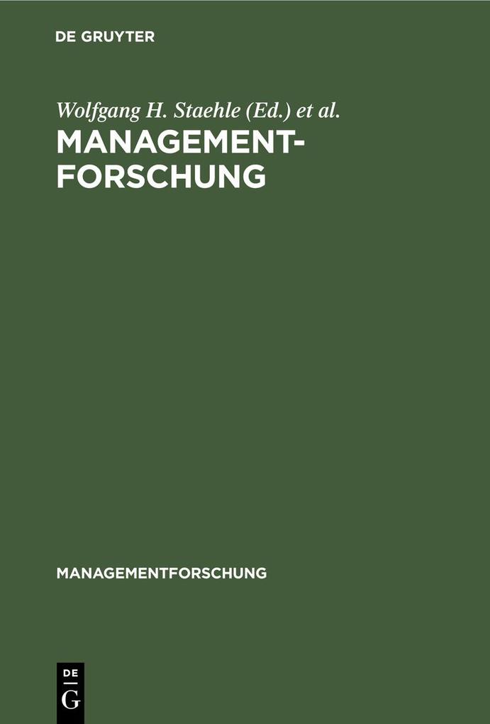 Managementforschung