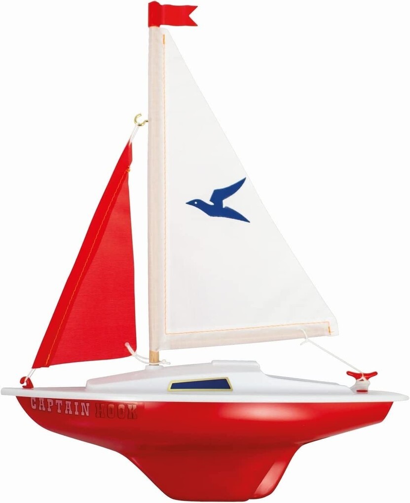 Paul Günther 1827 - Captain Hook Segelboot Segeljolle seetüchtig und kentersicher 24x32cm