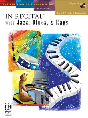 In Recital(r) with Jazz Blues & Rags Book 4