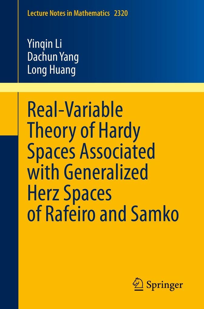 Real-Variable Theory of Hardy Spaces Associated with Generalized Herz Spaces of Rafeiro and Samko