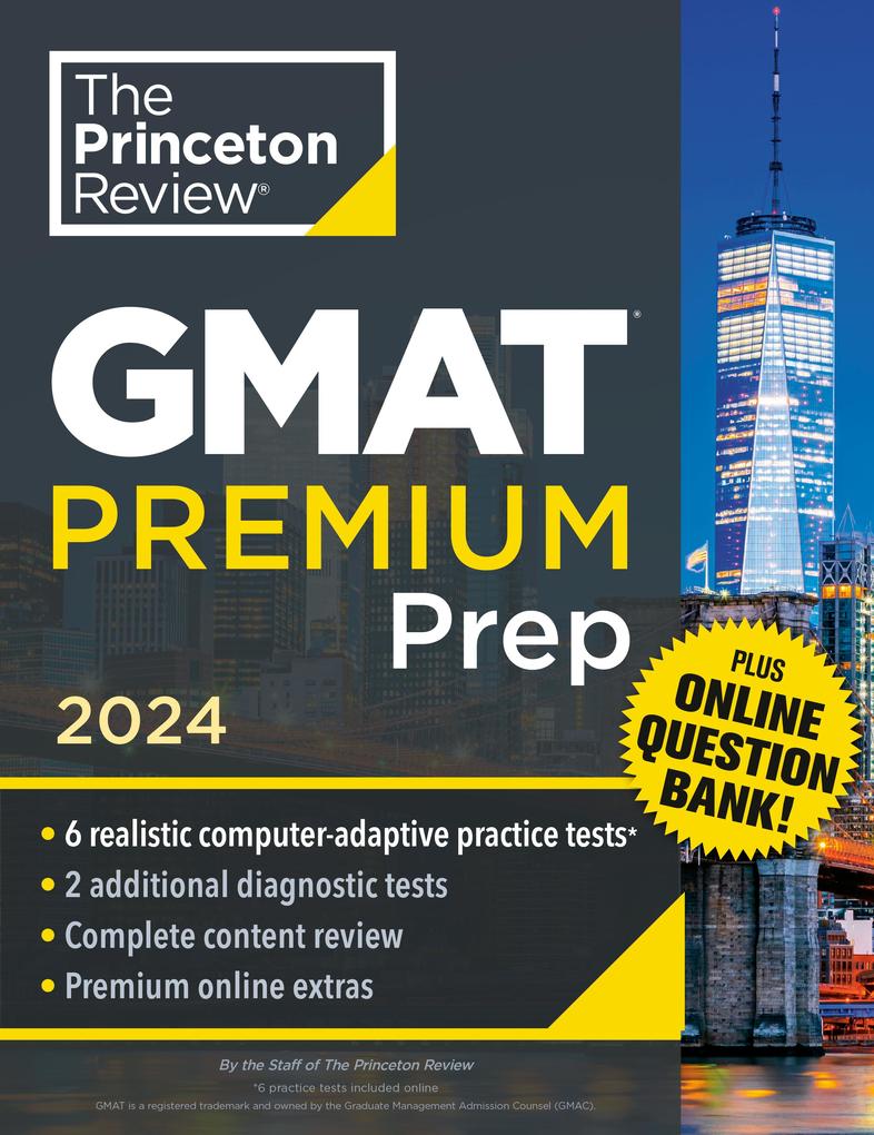 Princeton Review GMAT Premium Prep 2024