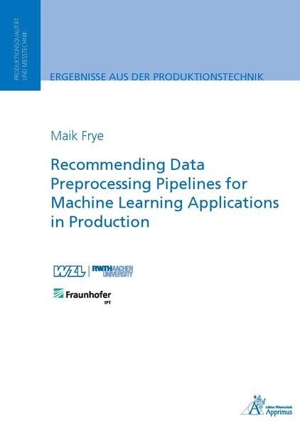 Recommending Data Preprocessing Pipelines for Machine Learning Applications in Production