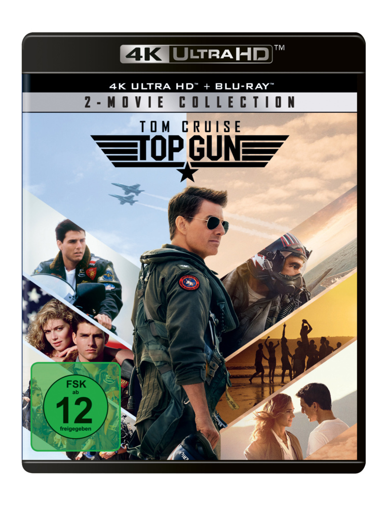 Top Gun 2-Movie-Collection2 4K UHD-Blu-ray + 2 Blu-ray (Replenishment)