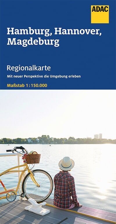 ADAC Regionalkarte Blatt 5 Hamburg Hannover Magdeburg 1:150 000