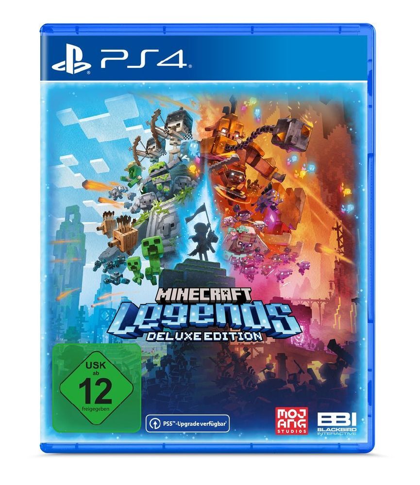 Minecraft Legends 1 PS4-Blu-ray Disc (Deluxe Edition)