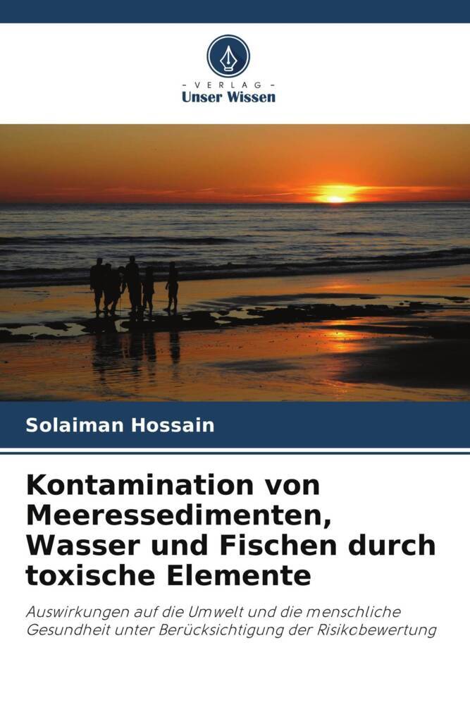 Kontamination von Meeressedimenten Wasser und Fischen durch toxische Elemente