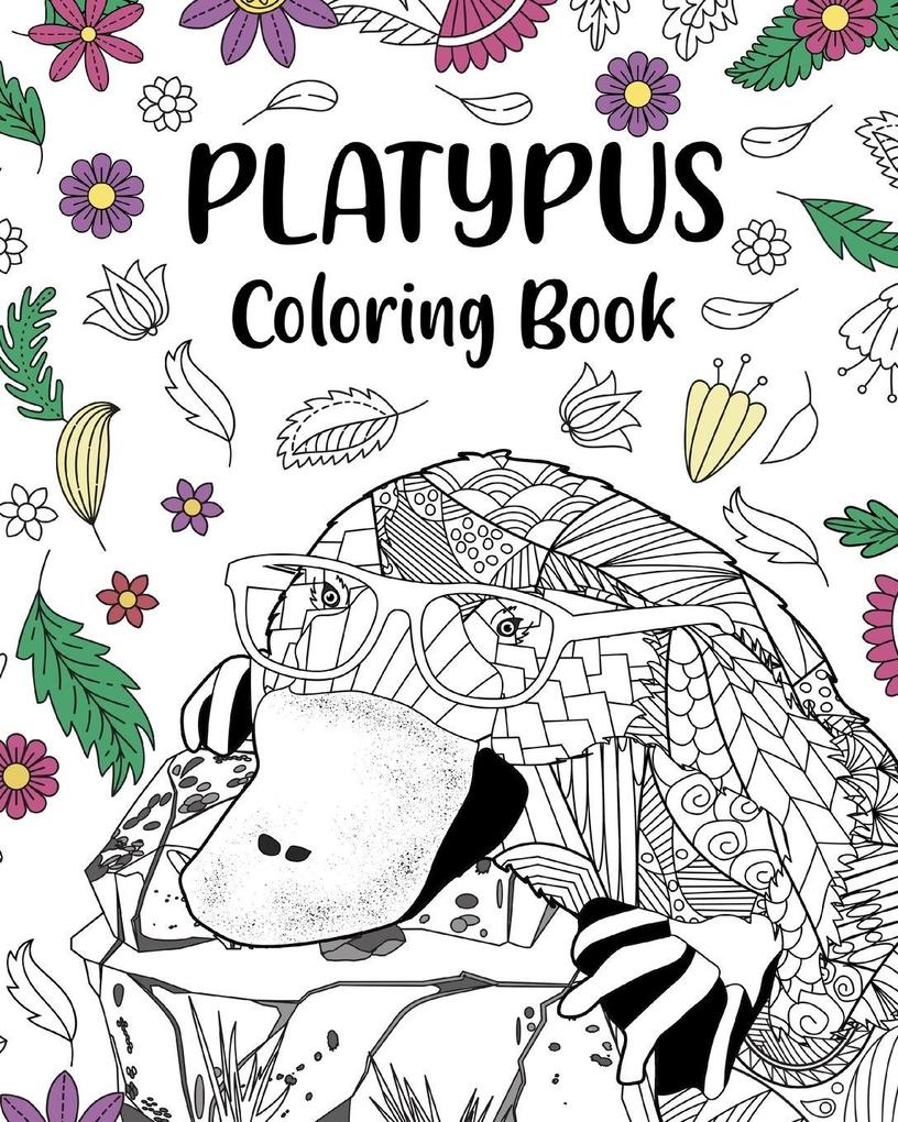 Platypus Coloring Book