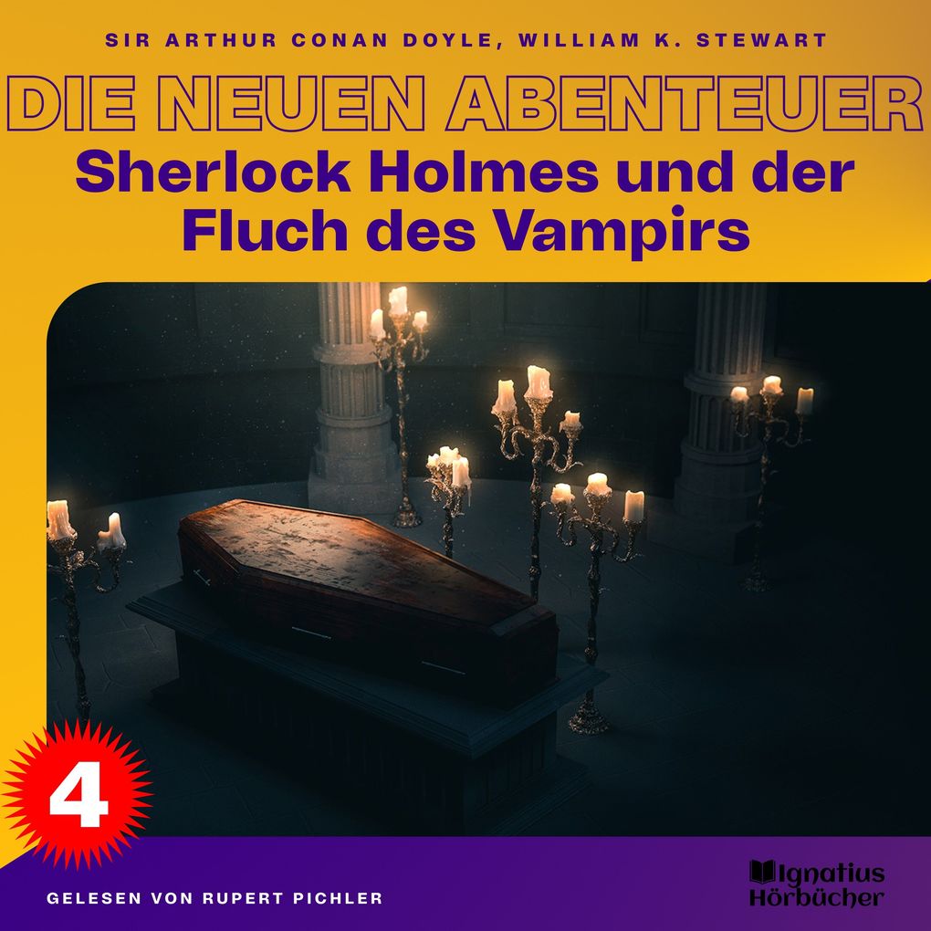 Sherlock Holmes und der Fluch des Vampirs (Die neuen Abenteuer Folge 4)