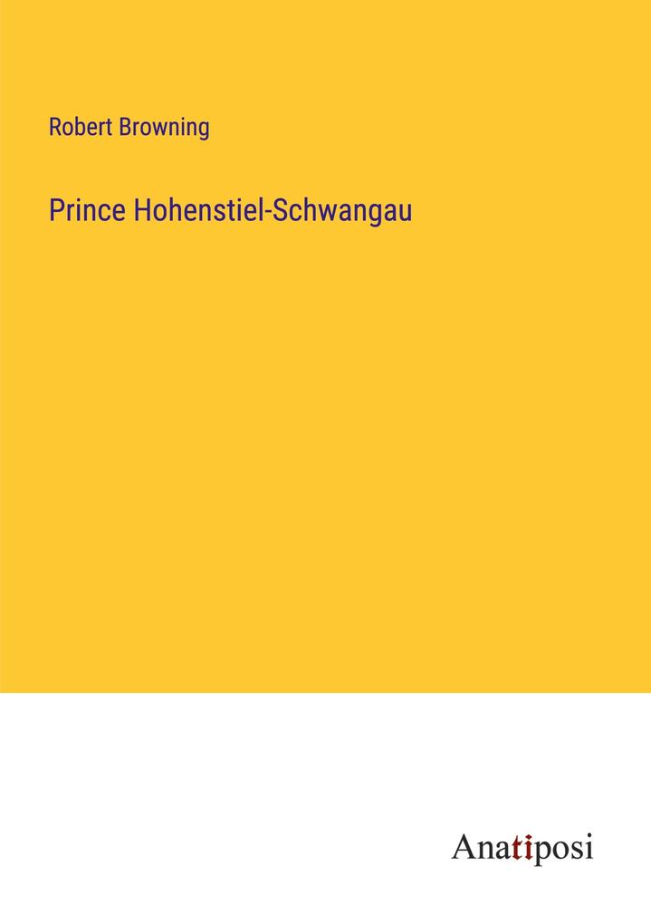 Prince Hohenstiel-Schwangau