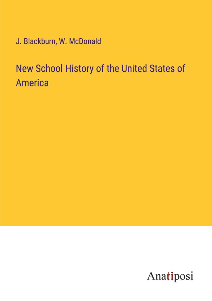 New School History of the United States of America
