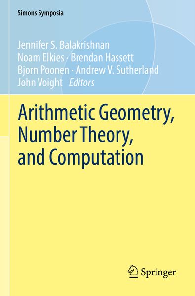 Arithmetic Geometry Number Theory and Computation