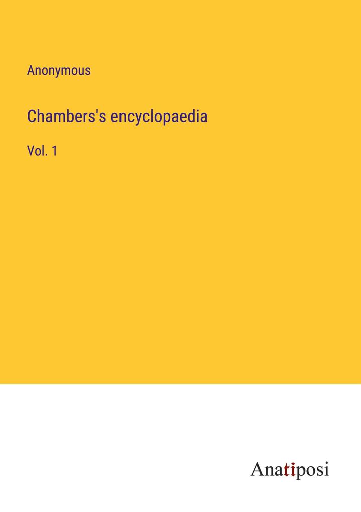 Chambers's encyclopaedia