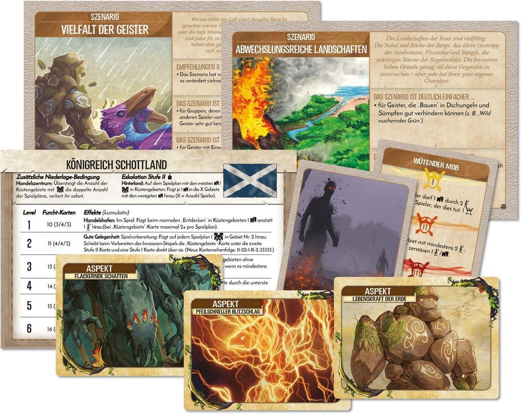 Spirit Island: Nation Schottland Szenarien und Kartenerweiterung (Promo)
